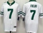 New York Jets #7 Justin Fields Limited White Vapor Jersey
