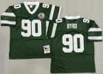 New York Jets #90 Dennis Byrd Green 1989 Throwback Jersey