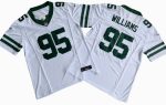 New York Jets #95 Quinnen Williams Limited White FUSE Vapor Jersey