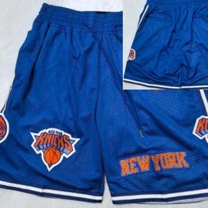 New York Knicks Blue 2025 Just Don Shorts