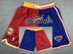 New York Knicks Houston Rockets Blue Red 1994 Finals Just Don Shorts