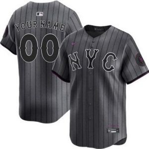 New York Mets Customized Cream 2024 City Connect Limtied Jersey