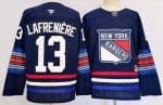 New York Rangers #13 Alexis Lafreniere Navy Alternate Authentic Jersey