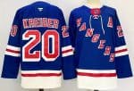 New York Rangers #20 Chris Kreider Blue Authentic Jersey