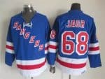 New York Rangers #68 Jaromir Jagr Blue Jersey