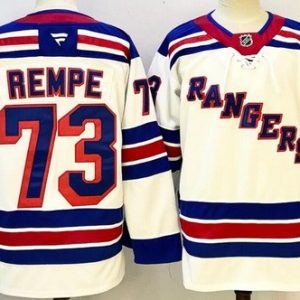 New York Rangers #73 Matt Rempe White Authentic Jersey