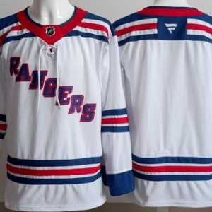 New York Rangers Blank White Authentic Jersey