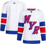 New York Rangers Customized White 2024 Stadium Series Authentic Jersey