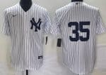 New York Yankees #35 Cody Bellinger White Cool Base Jersey