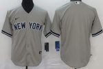 New York Yankees Blank Gray 2020 Cool Base Jersey