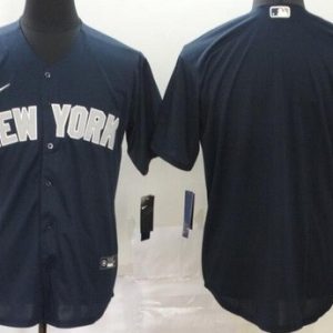 New York Yankees Blank Navy 2020 Cool Base Jersey