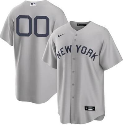 New York Yankees Customized Gray 2021 Field of Dreams Cool Base Jersey