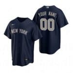 New York Yankees Customized Navy 2020 Cool Base Jersey