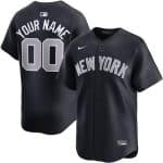 New York Yankees Customized Navy Limited Jersey