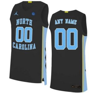 North Carolina Tar Heels Customized Black 2019 College Basketball Jersey
