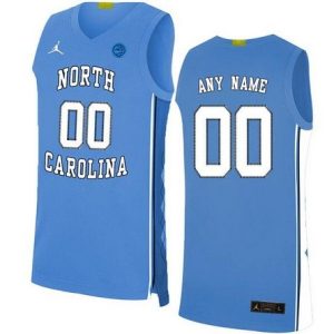 North Carolina Tar Heels Customized Blue 2019 College Basketball Jersey