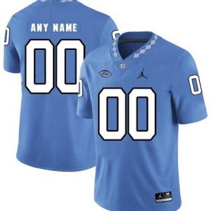 North Carolina Tar Heels Customized Limited Blue Rush 2019 College Football Jersey
