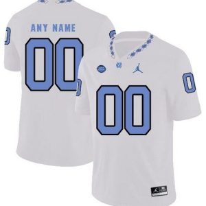 North Carolina Tar Heels Customized Limited White Rush 2019 College Football Jersey