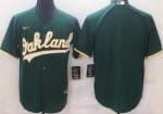 Oakland Athletics Blank Geen Alternate Cool Base Jersey