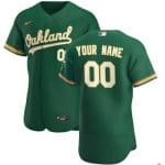Oakland Athletics Customized Green Alternate 2020 FlexBase Jersey