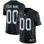 Oakland Raiders Customized Limited Black Vapor Untouchable Jersey