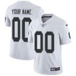 Oakland Raiders Customized Limited White Vapor Untouchable Jersey