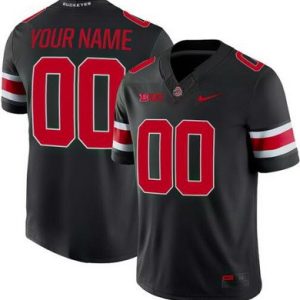 Ohio State Buckeyes Customized Limited Black FUSE College Football Jersey