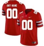 Ohio State Buckeyes Customized Limited Red FUSE College Football Jersey
