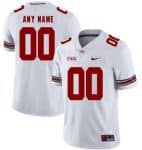 Ohio State Buckeyes Customized Limited White College Football Jersey