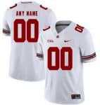 Ohio State Buckeyes Customized Limited White FUSE College Football Jersey