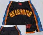 Oklahoma City Thunder Black 2024 City Just Don Shorts
