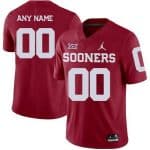 Oklahoma Sooners Customized Limited Red 2019 College Football Jersey
