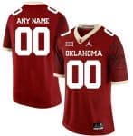 Oklahoma Sooners Customized Limited Red Rush 2019 College Football Jersey