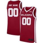 Oklahoma Sooners Customized Red 2019 College Basketball Jersey