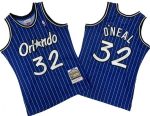 Orlando Magic #32 Shaquille O'Neal Blue 1994 Throwback Swingman Jersey