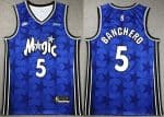 Orlando Magic #5 Paolo Banchero Blue Classic Icon Sponsor Swingman Jersey