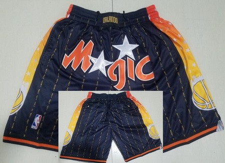 Orlando Magic Black City Just Don Shorts