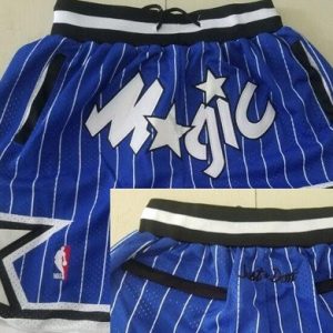 Orlando Magic Blue Just Don Throwback Swingman Shorts