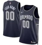Orlando Magic Custom Navy 2023 City Icon Heat Press Jersey