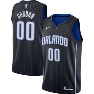 Orlando Magic Customized Black Stitched Swingman Jersey