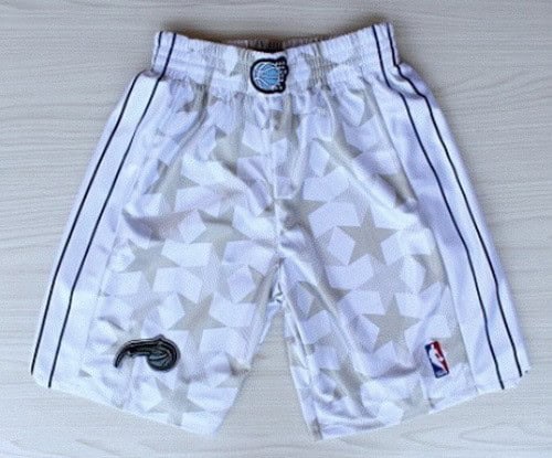 Orlando Magic White Star Swingman Shorts