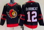 Ottawa Senators #12 Alex DeBrincat Black Authentic Jersey