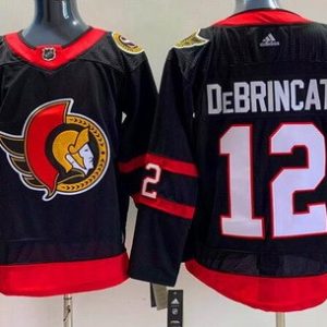 Ottawa Senators #12 Alex DeBrincat Black Authentic Jersey