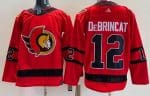 Ottawa Senators #12 Alex DeBrincat Red Authentic Jersey