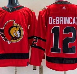 Ottawa Senators #12 Alex DeBrincat Red Authentic Jersey