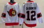 Ottawa Senators #12 Alex DeBrincat White Authentic Jersey