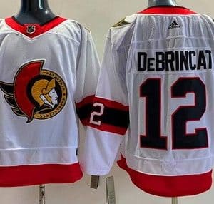 Ottawa Senators #12 Alex DeBrincat White Authentic Jersey