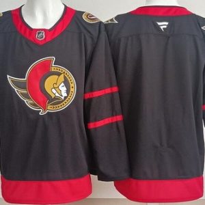 Ottawa Senators Blank Black Authentic Jersey