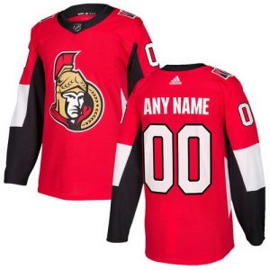Ottawa Senators Customized Red Authentic Jersey