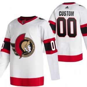 Ottawa Senators Customized White 2021 Authentic Jersey